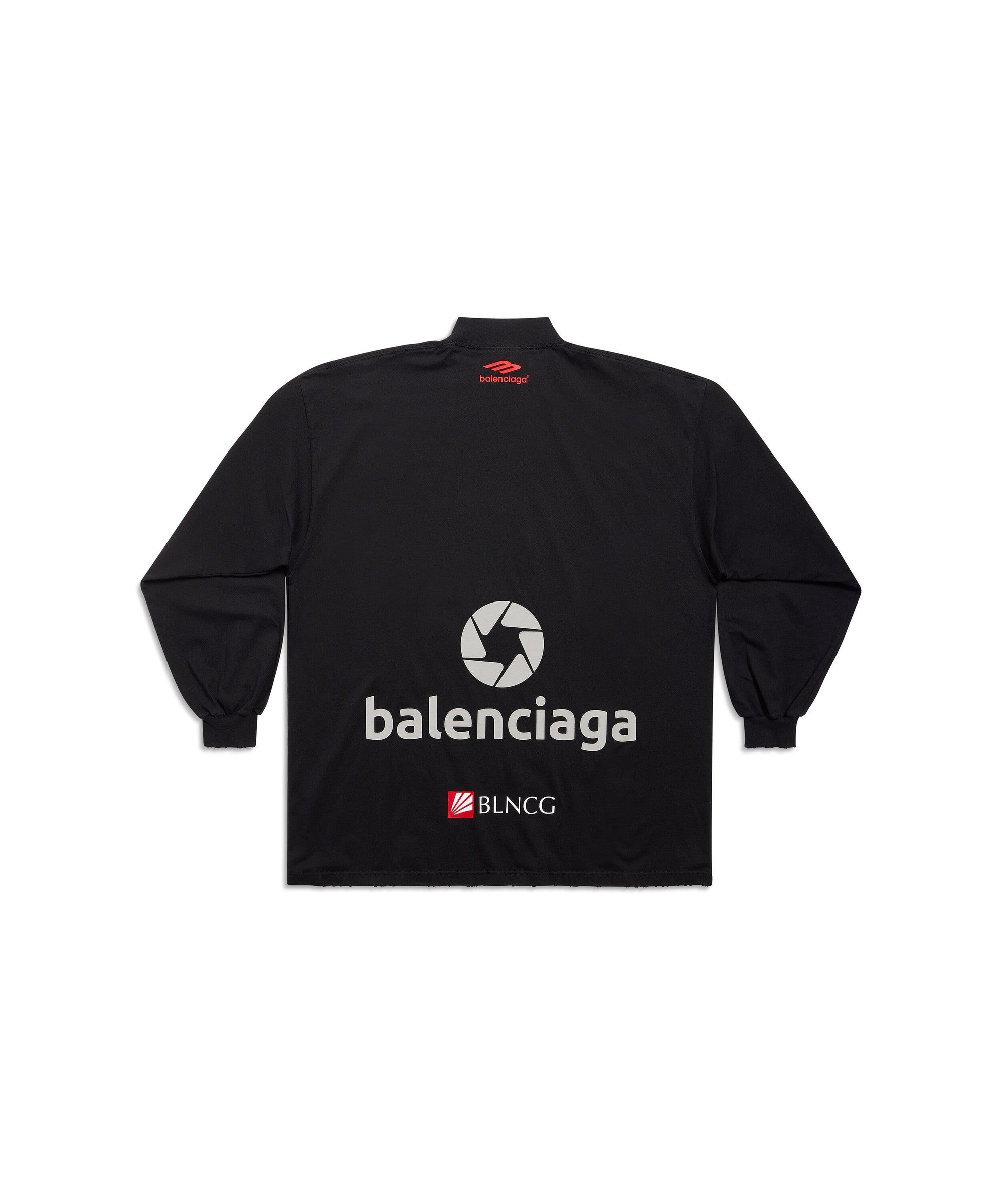 Top League Long Sleeve T-Shirt Oversized - Black