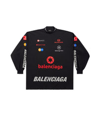 Top League Long Sleeve T-Shirt Oversized - Black
