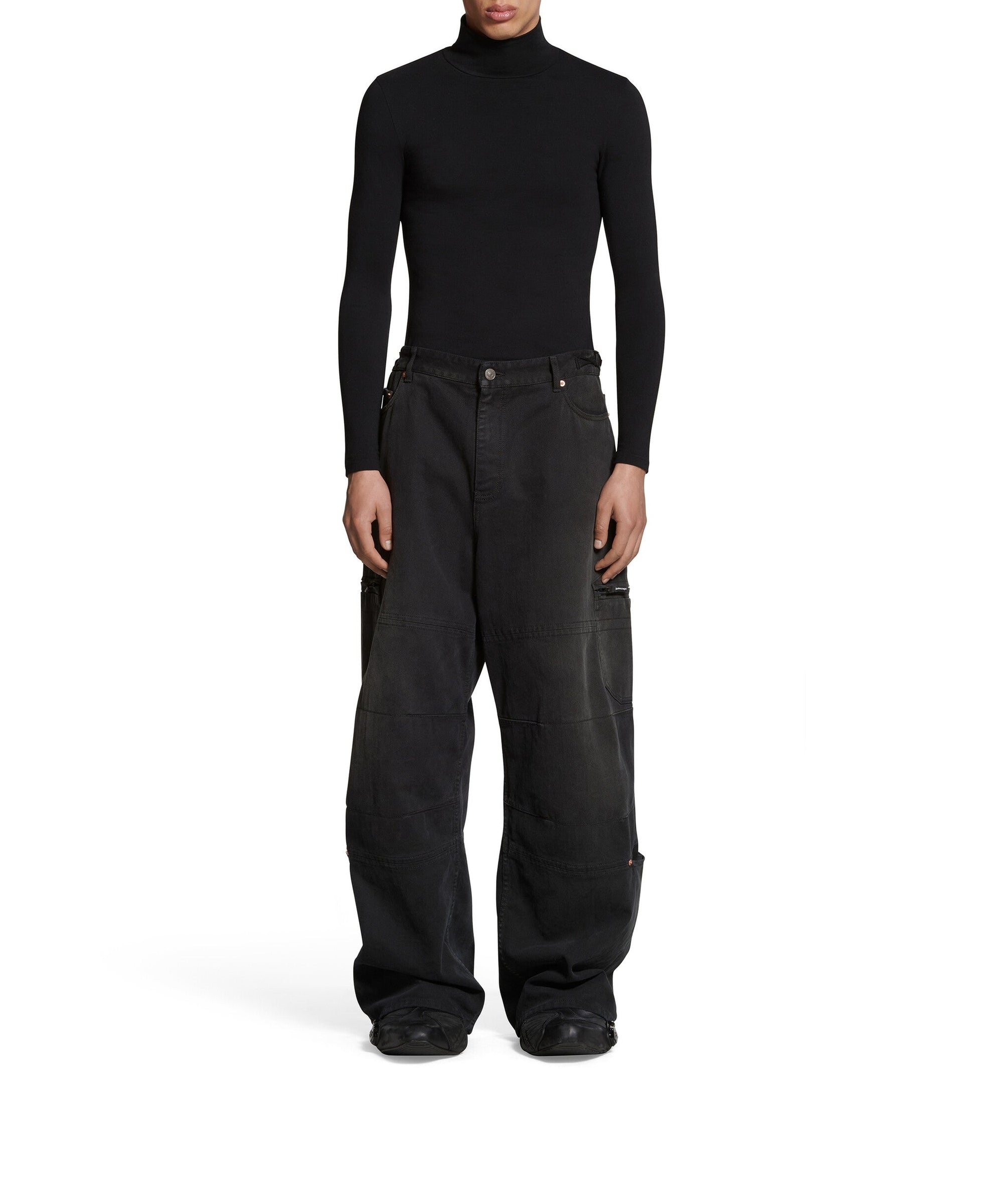 Cargo Pants - Sunbleached Black