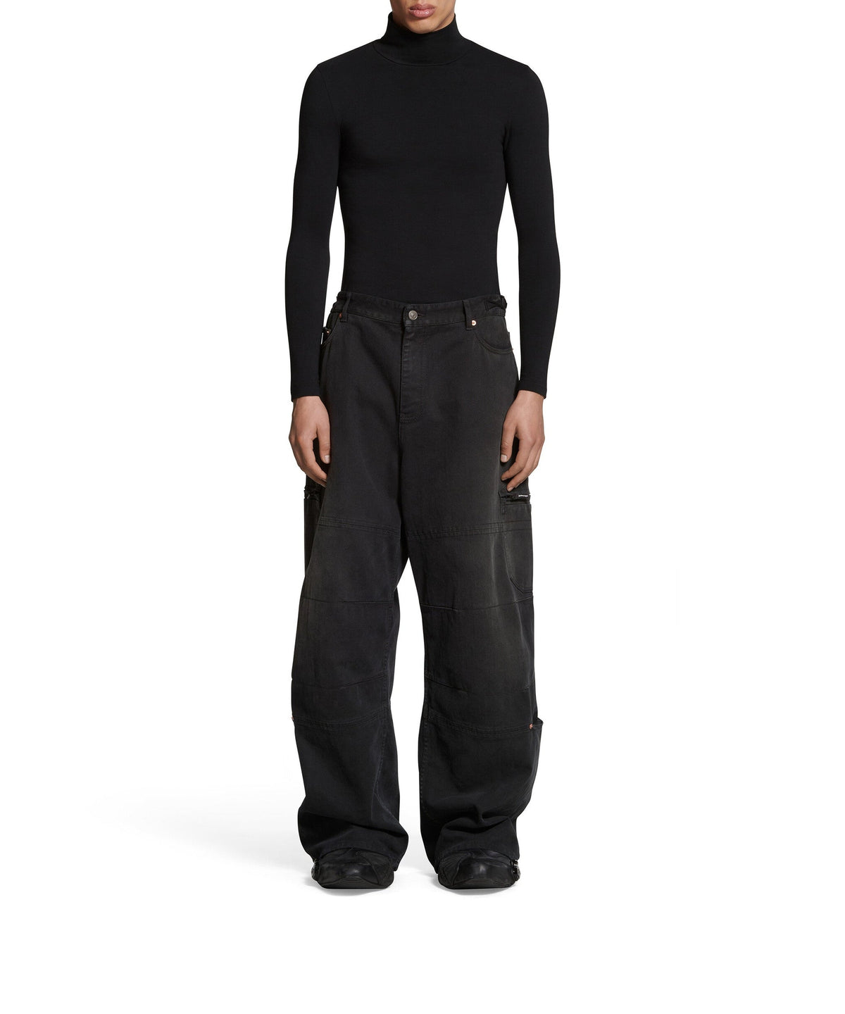Cargo Pants - Sunbleached Black