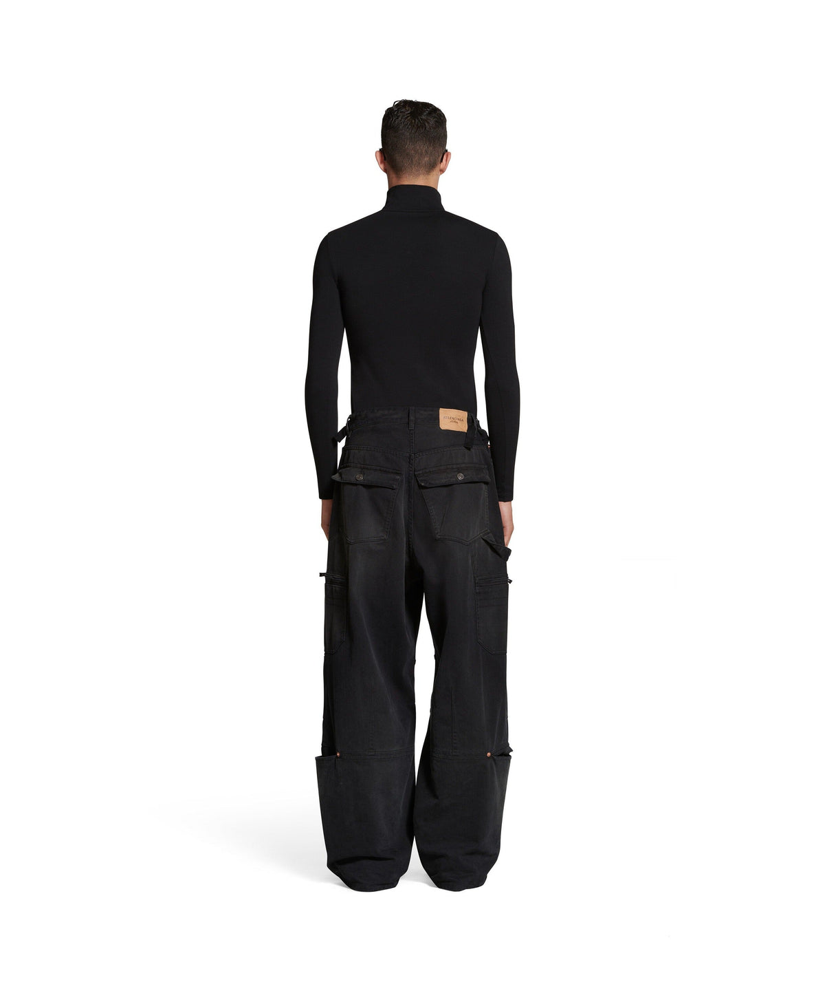 Cargo Pants - Sunbleached Black