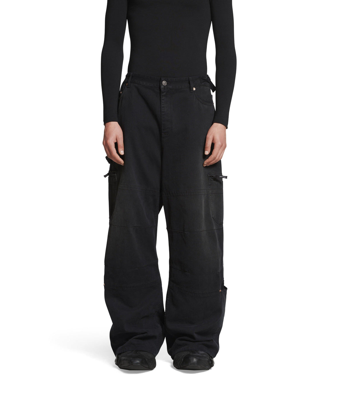 Cargo Pants - Sunbleached Black