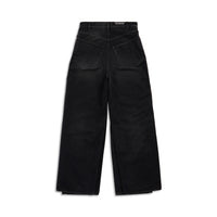Double Front Pants - Sunbleached Black