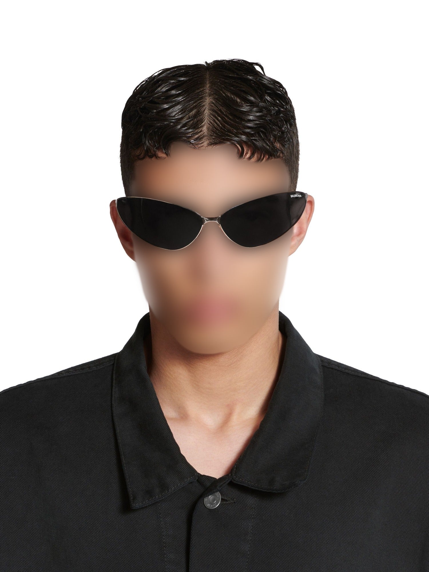 Razor Cat silver Sunglasses - Silver