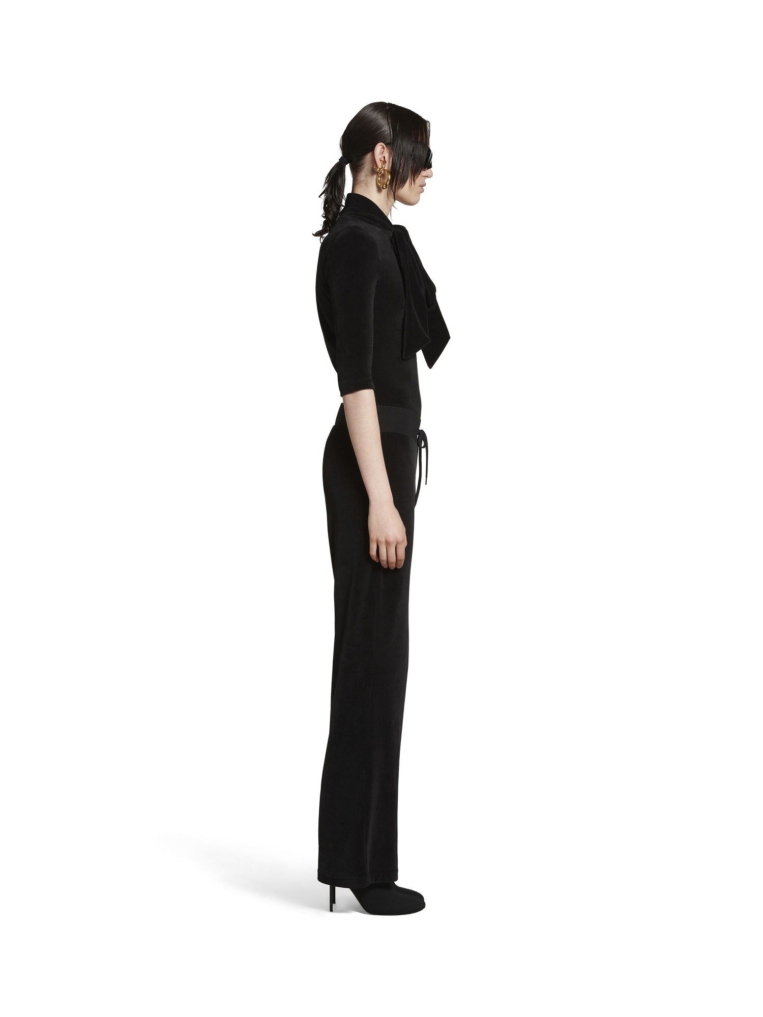 Scarf black Turtleneck - Black
