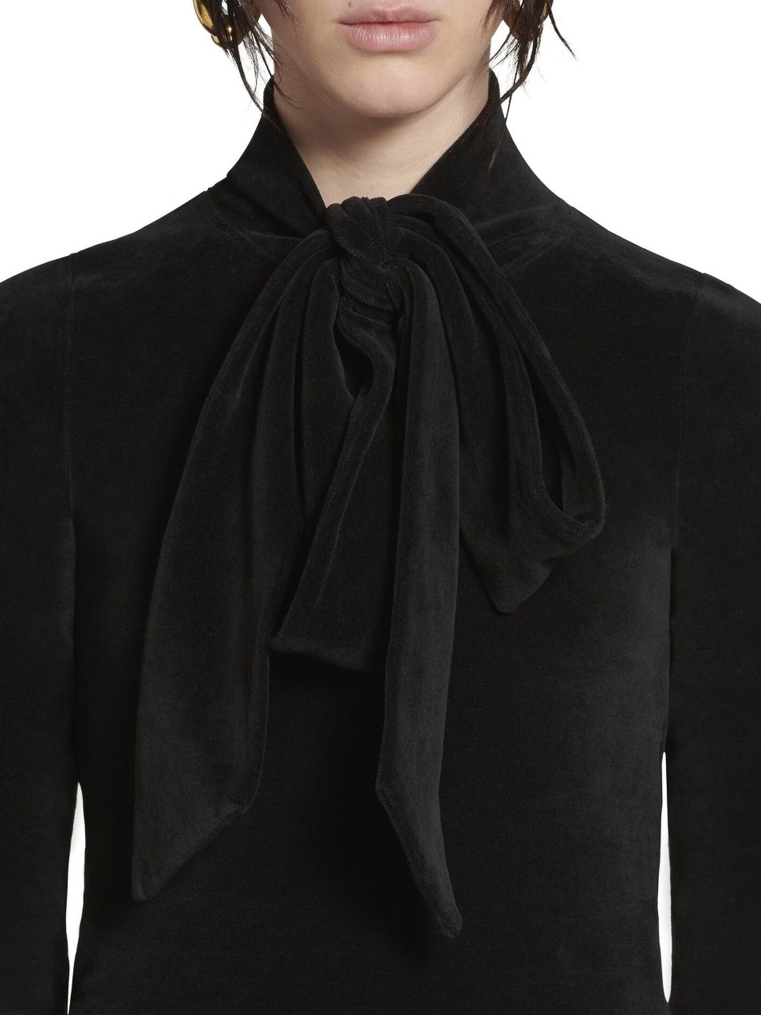 Scarf black Turtleneck - Black