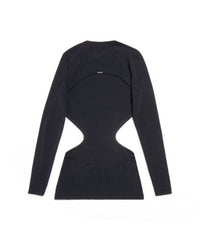 Cut-Out Top - Black