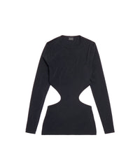 Cut-Out Top - Black