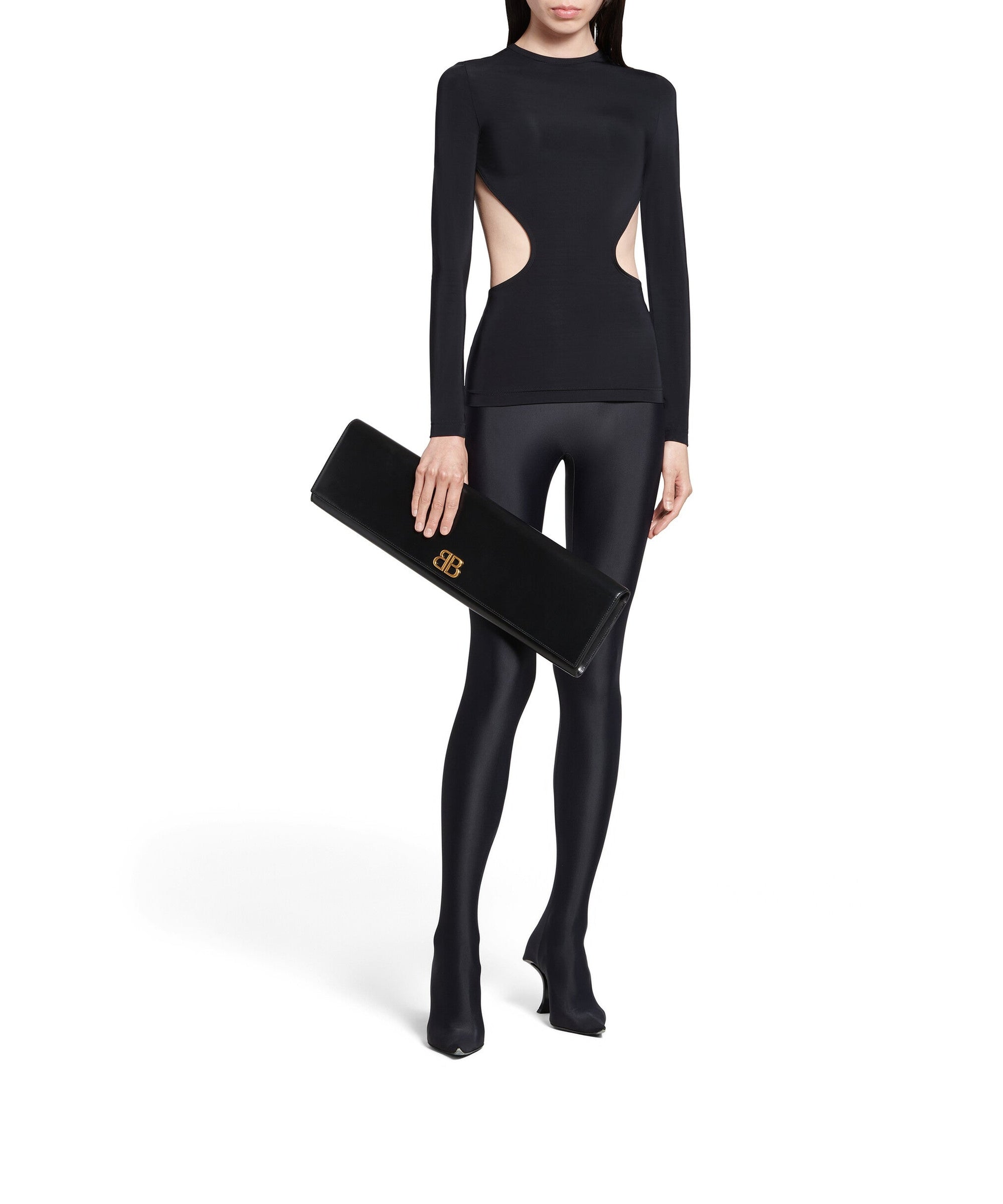 Cut-Out Top - Black