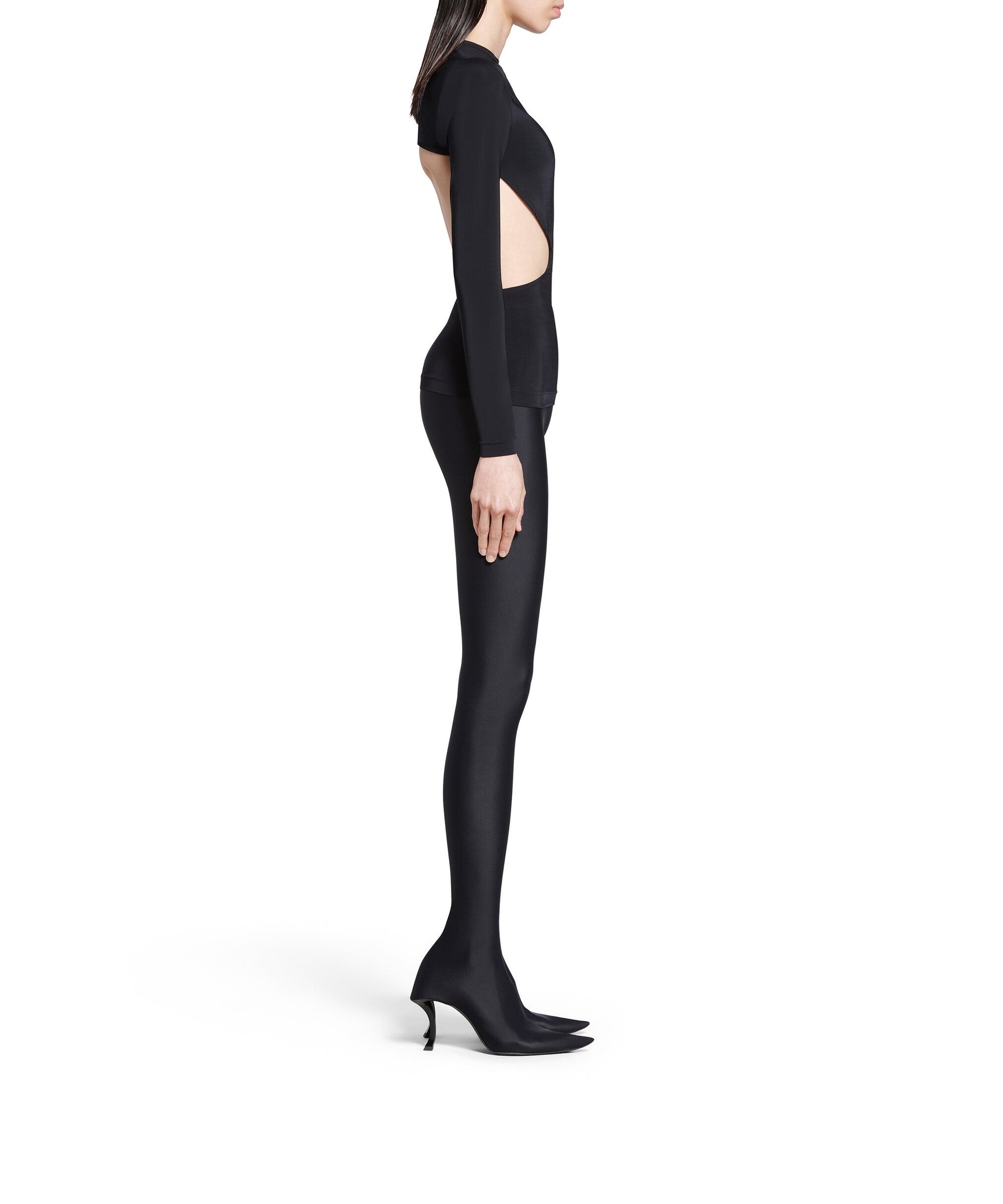Cut-Out Top - Black