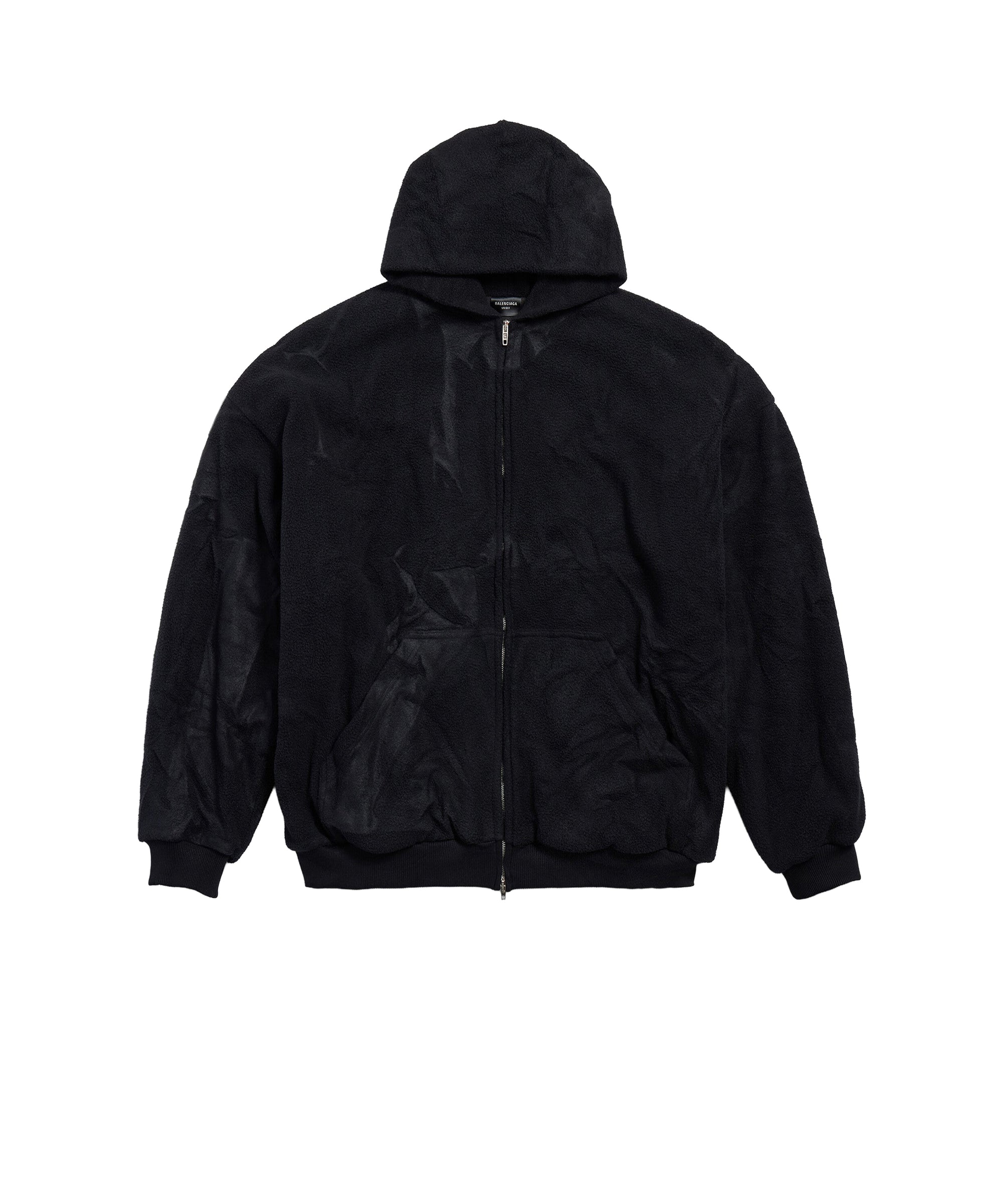Pigalle Outerwear Zip-Up Hoodie - Black
