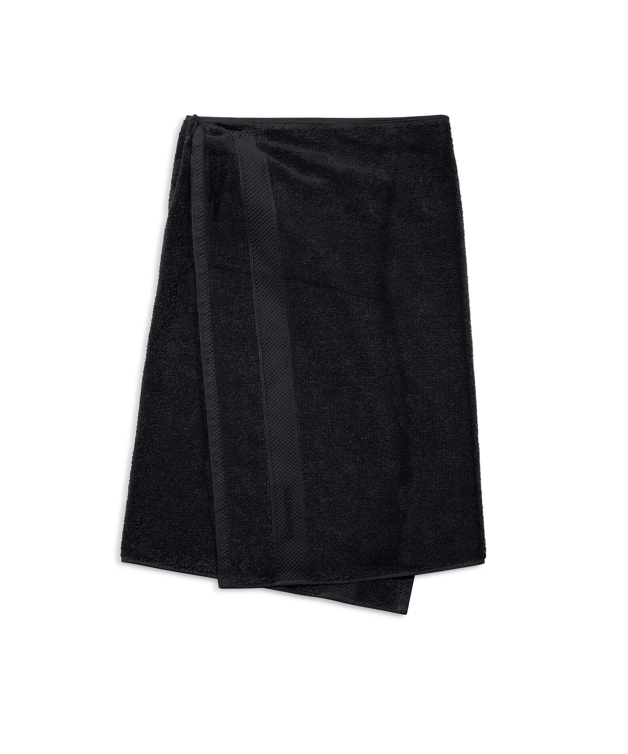 Balenciaga Towel Skirt - Black