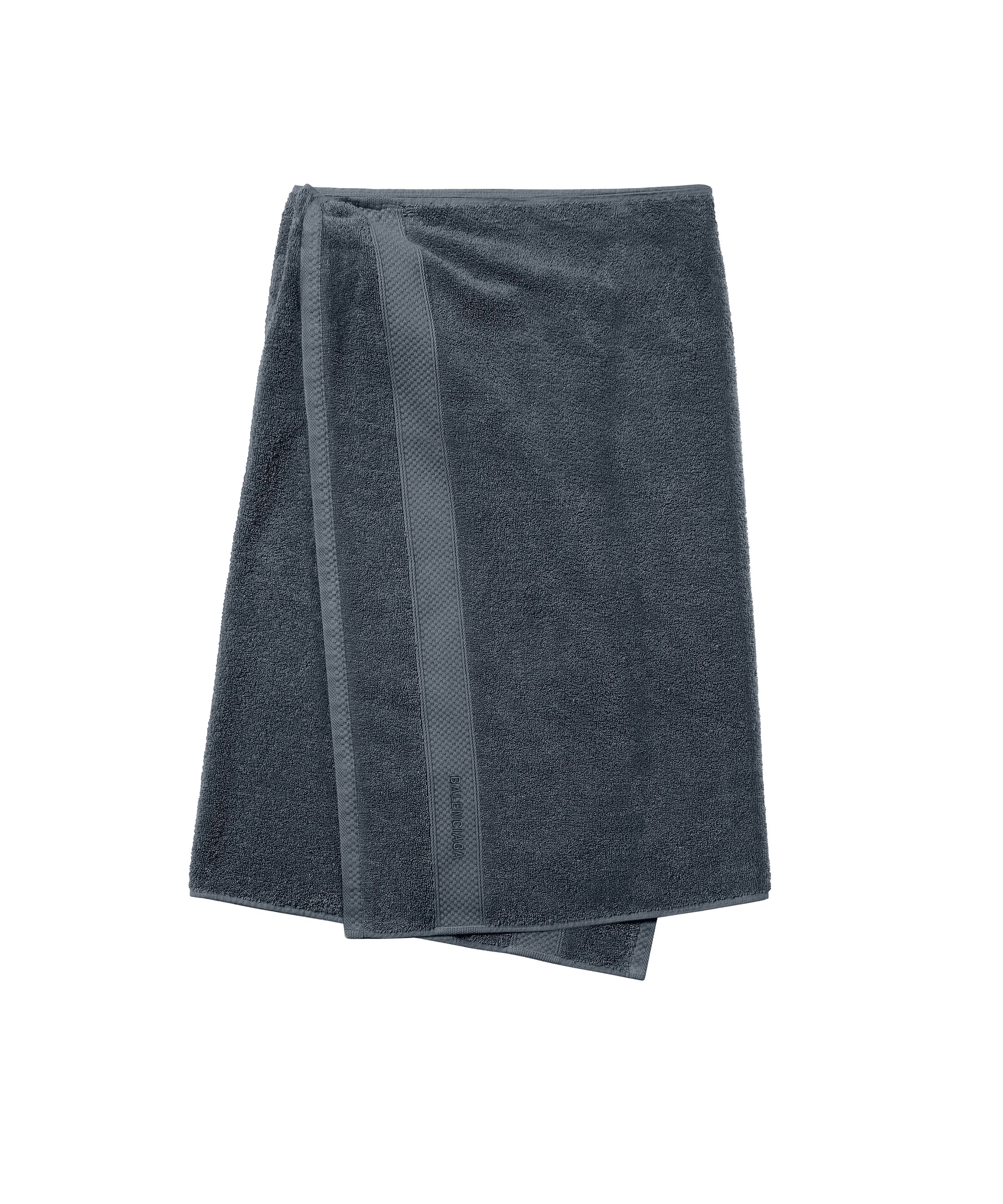 Balenciaga Towel Skirt - Asphalt Grey