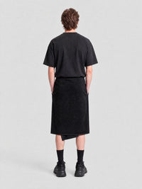 Balenciaga Towel black Skirt - Black