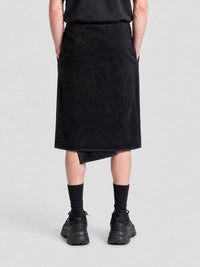 Balenciaga Towel black Skirt - Black