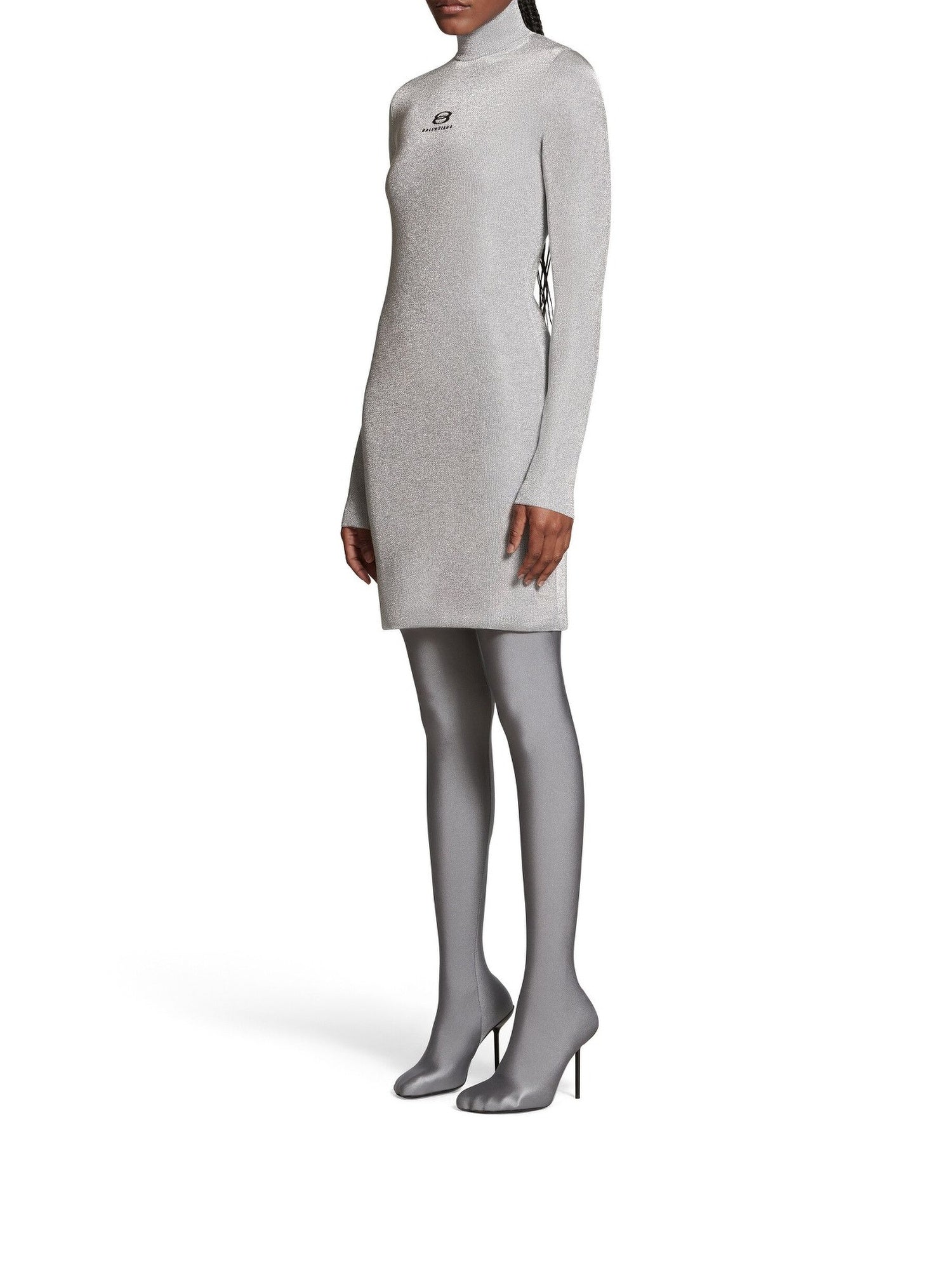 Unity Sports Icon Mini silver Dress - Silver