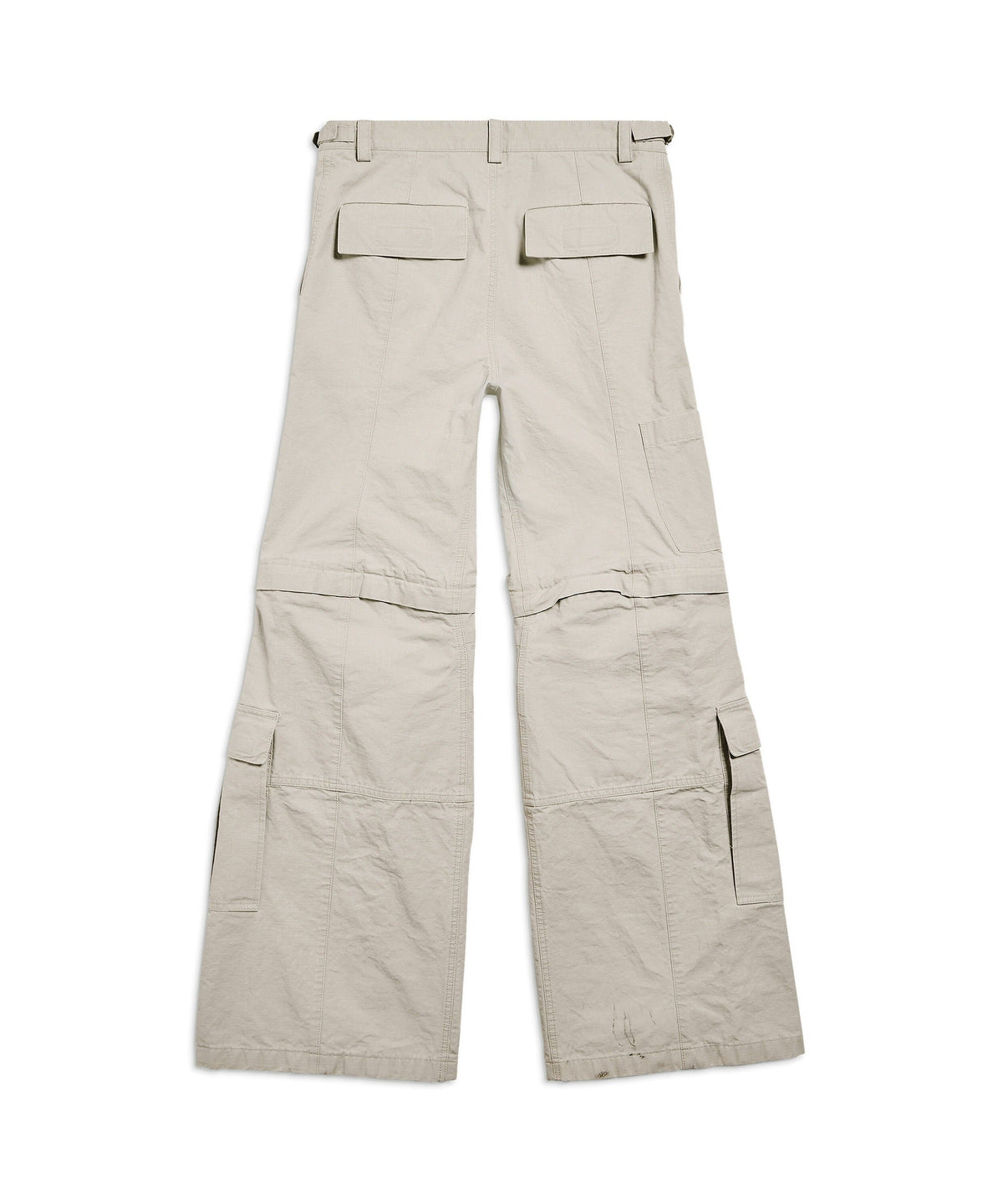 Flared Cargo Pants - New Beige