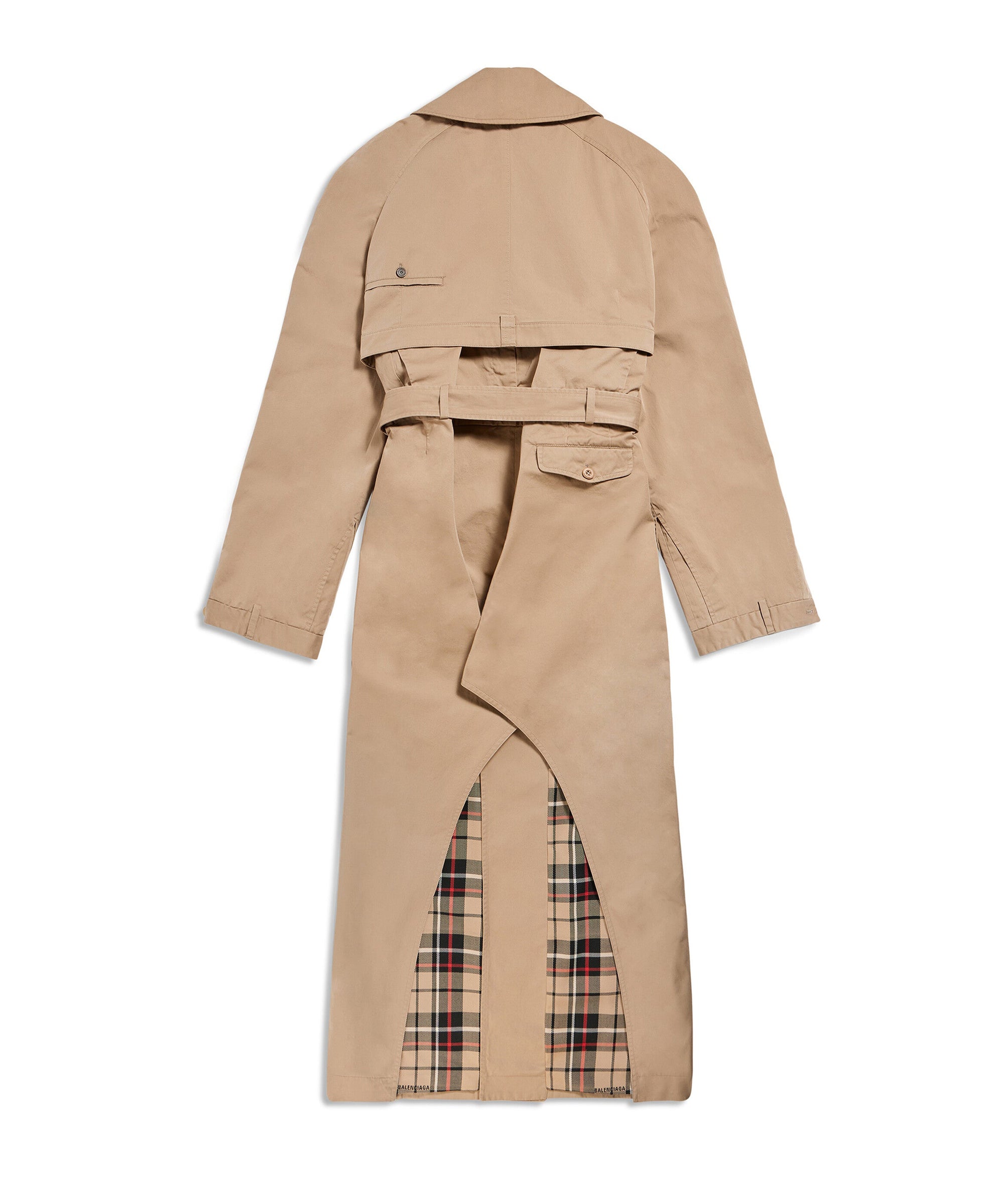 Deconstructed Trench Coat - Desert Beige