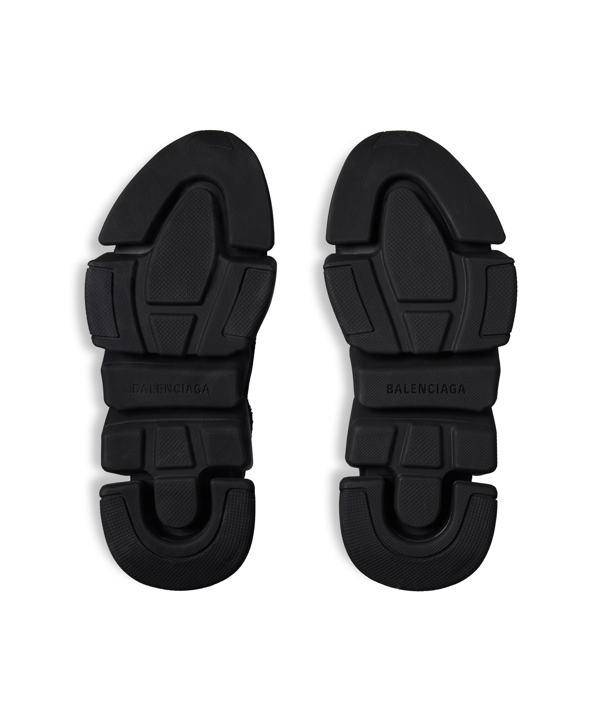 Speed 2. Lace Up Recycled Knit Sneakers - Black