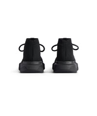 Speed 2. Lace Up Recycled Knit Sneakers - Black