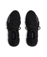 Speed 2. Lace Up Recycled Knit Sneakers - Black