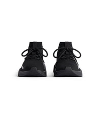 Speed 2. Lace Up Recycled Knit Sneakers - Black