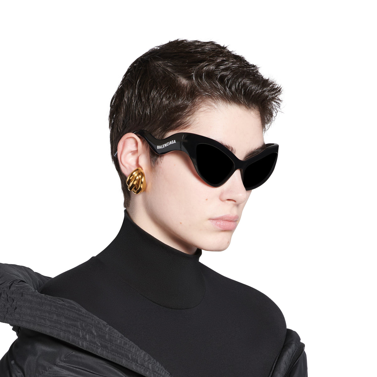 Saturne Earrings - Shiny Gold
