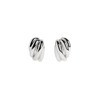 Saturne Earrings - Shiny Silver