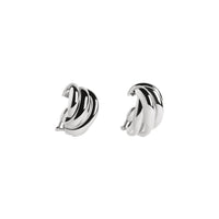 Saturne Earrings - Shiny Silver