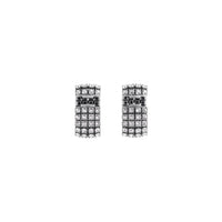 Glam Ear Cuffs - Silver & Crystal
