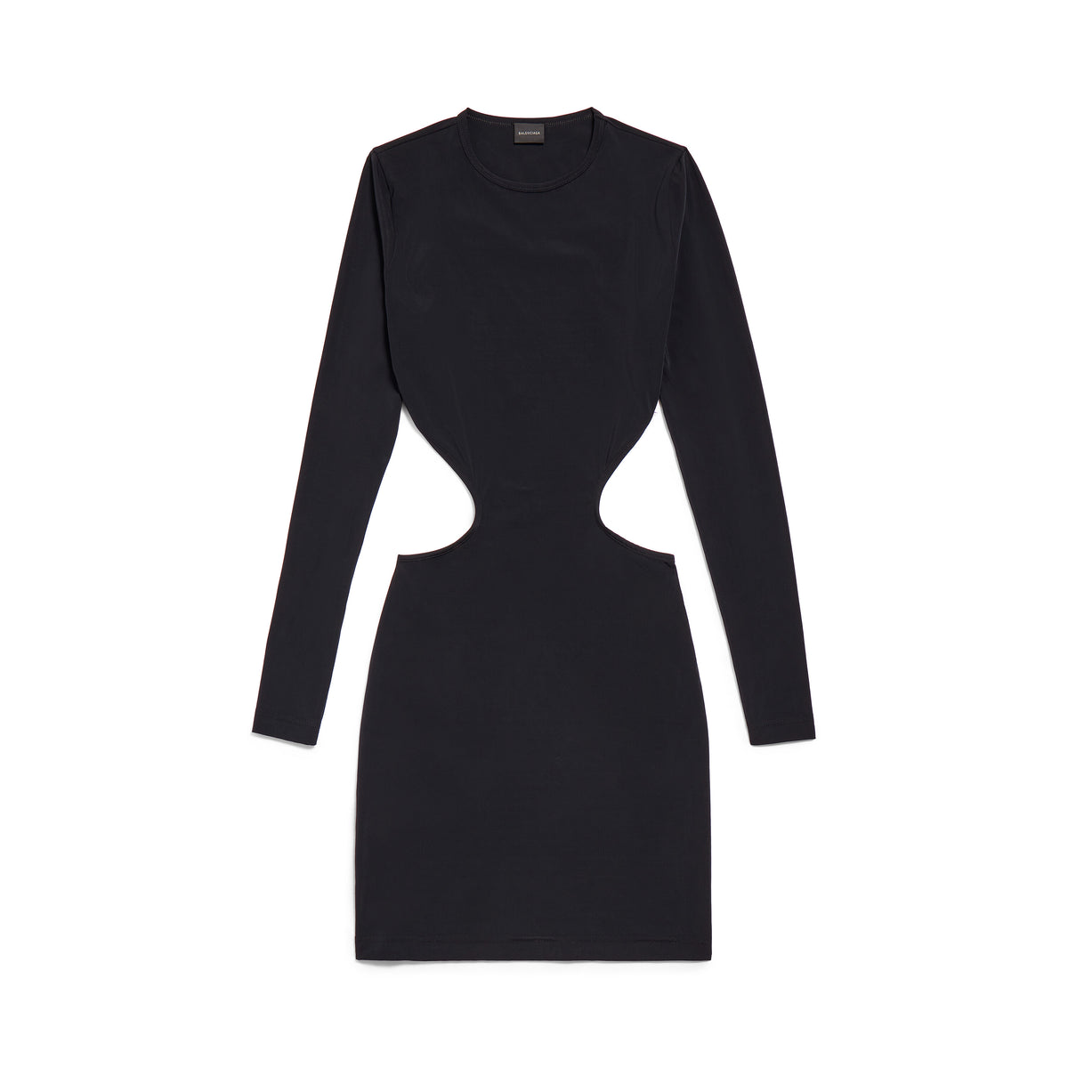 Cut-Out Mini Dress - Black