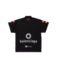 Top League T-Shirt Oversized - Black