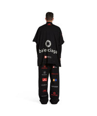 Top League T-Shirt Oversized - Black
