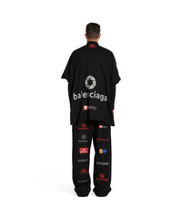 Top League T-Shirt Oversized - Black