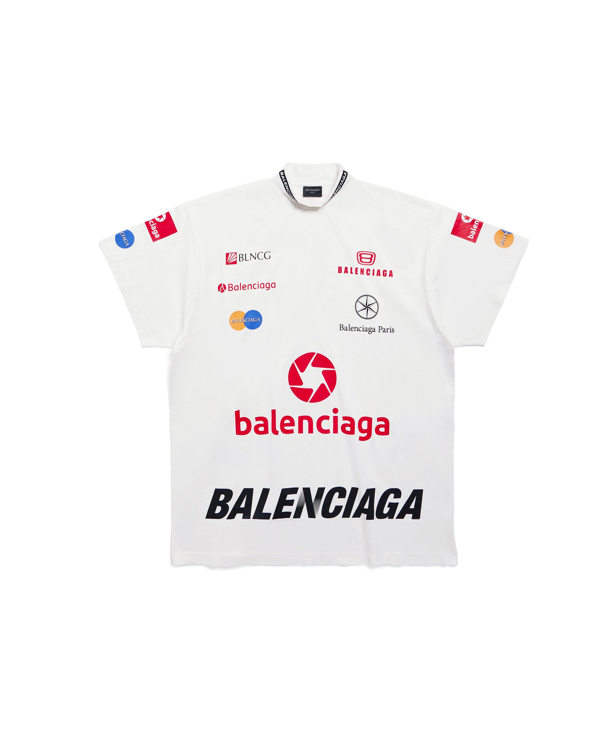 Top League T-Shirt Oversized - White