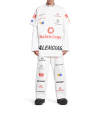 Top League T-Shirt Oversized - White