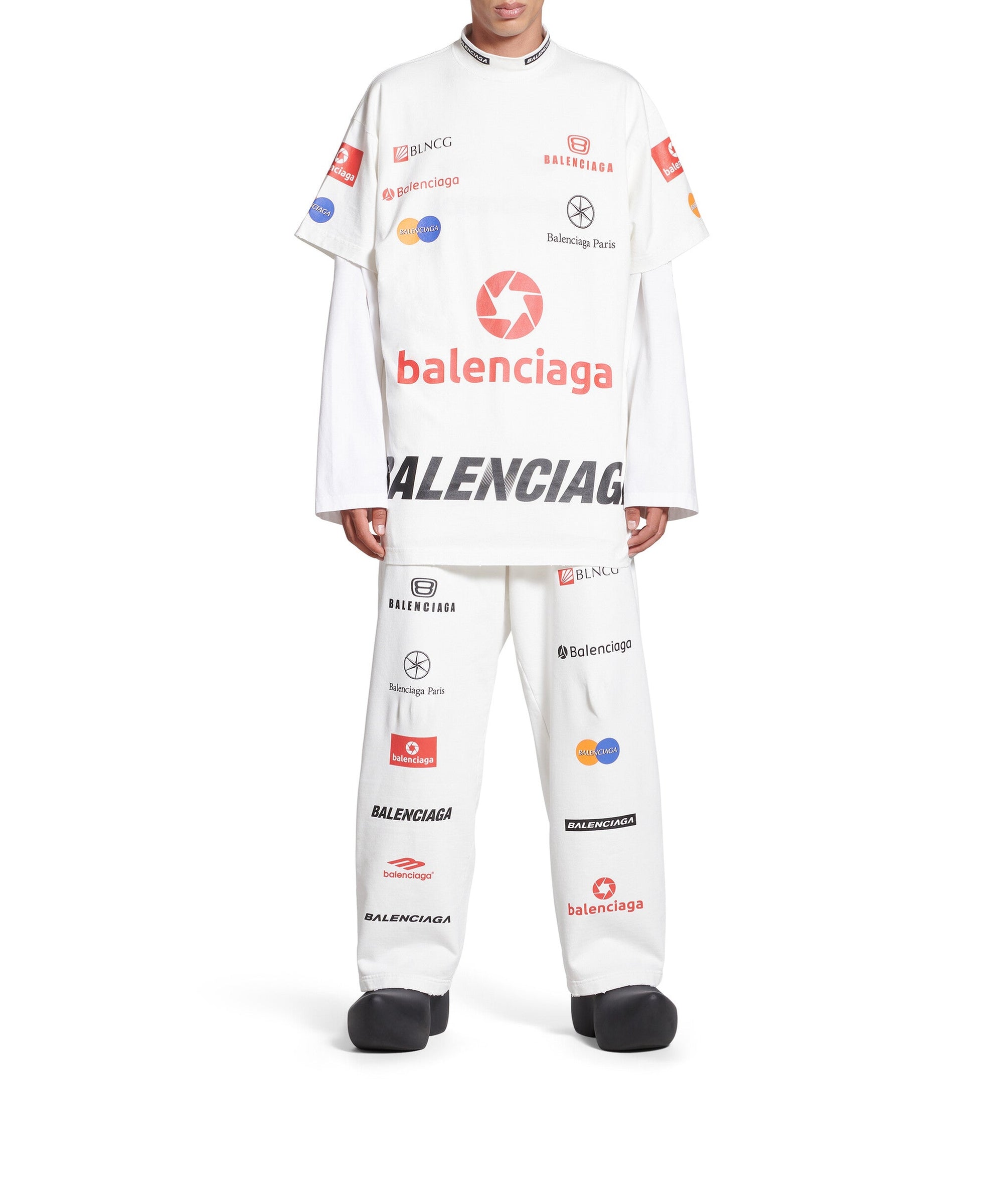 Top League T-Shirt Oversized - White