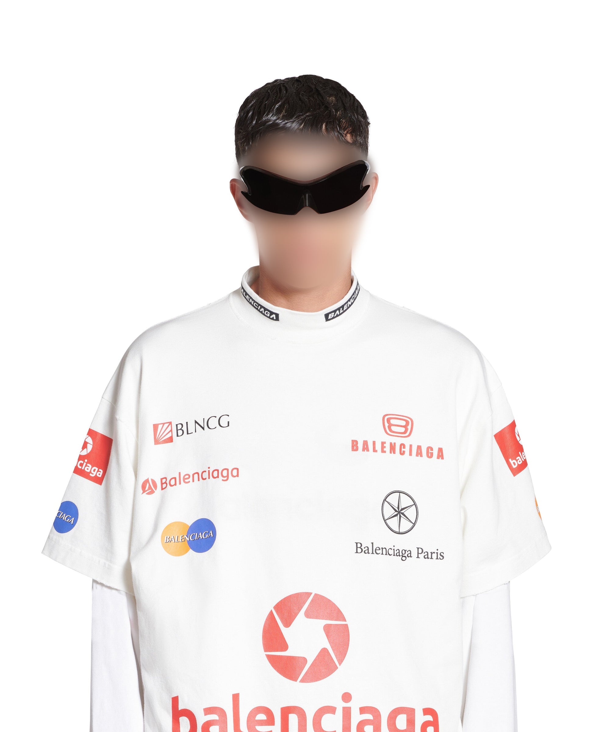 Top League T-Shirt Oversized - White