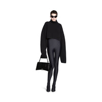 Cropped Sweater - Black