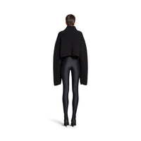 Cropped Sweater - Black