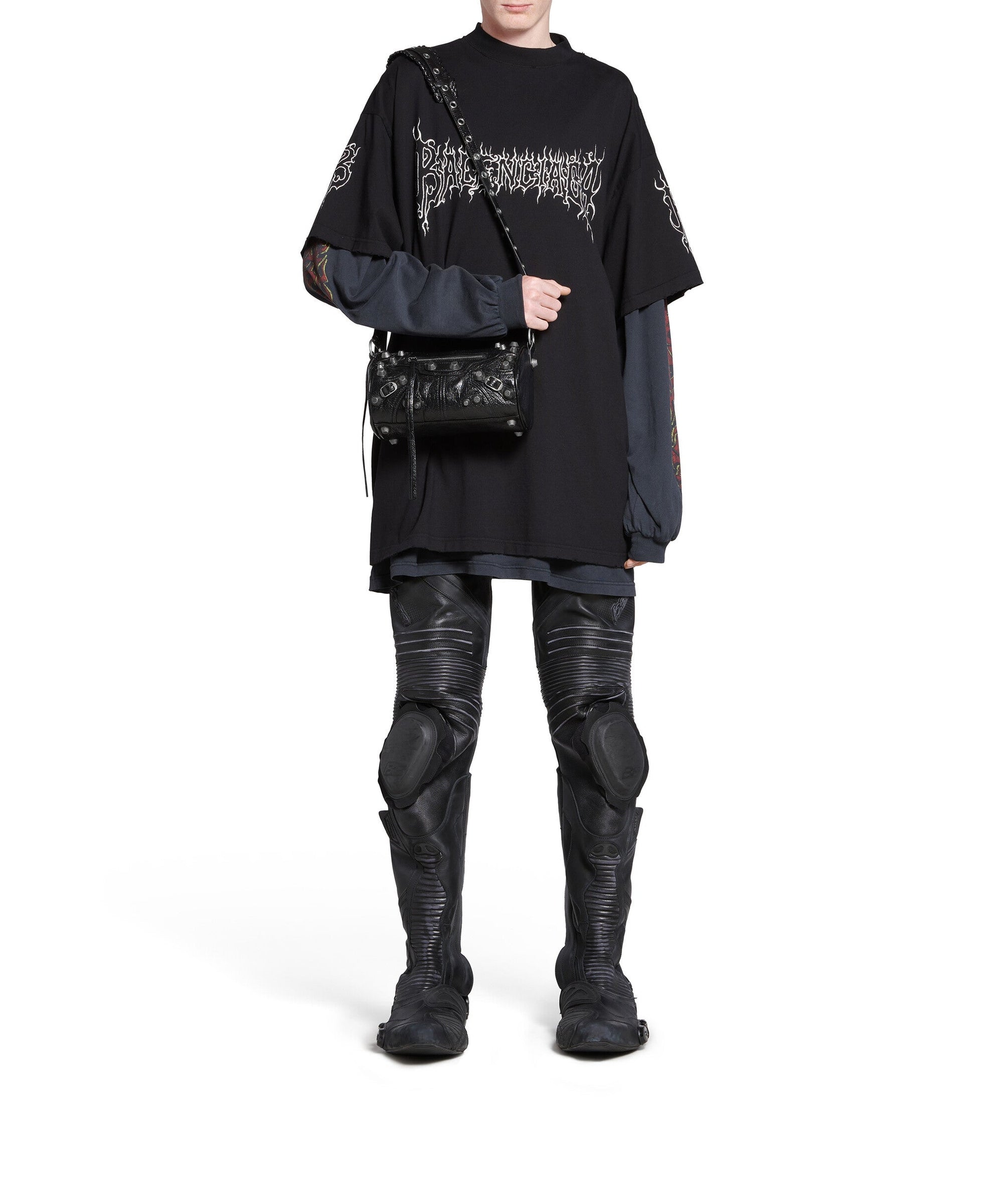 Le Cagole Cylinder Bag - Black