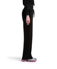 Runner Sneakers - Silver & Black & Fluo Pink