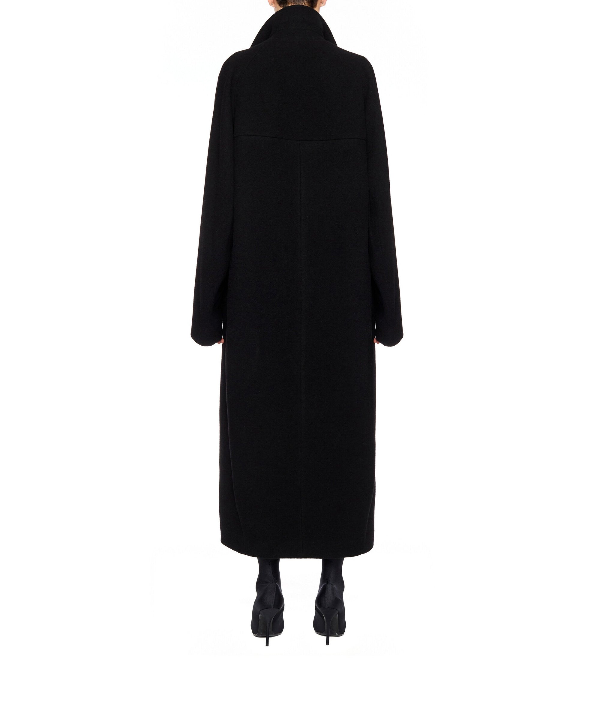 Belted Coat - Black