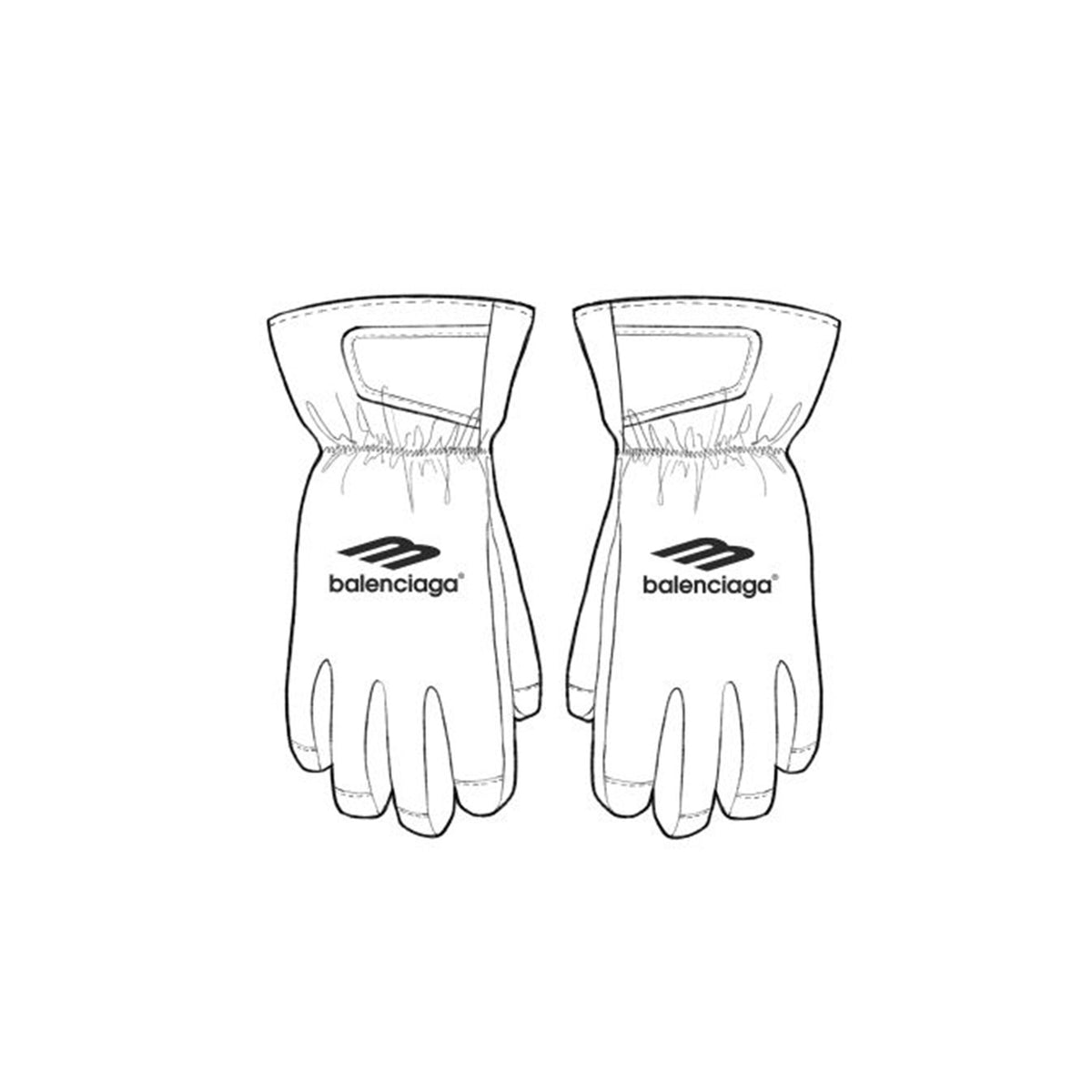 3B Sports Icon Ski Gloves - Red