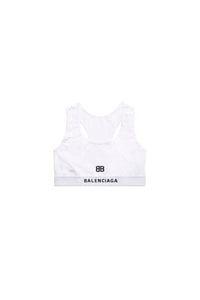 Sports white Bra - White