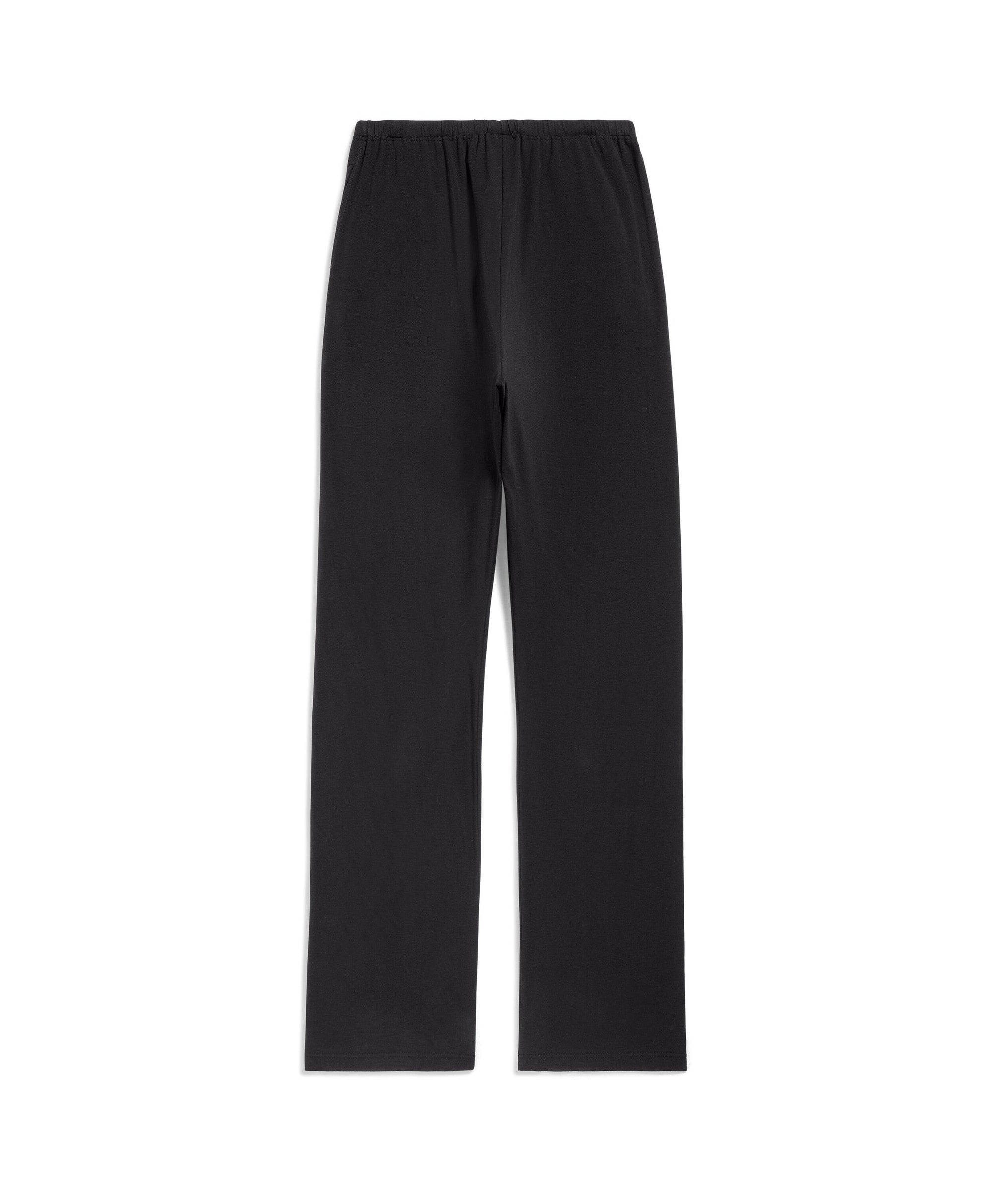 Straight Sweatpants - Black