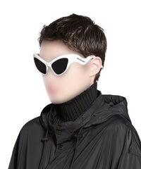 Hamptons Cat Sunglasses - Off-White