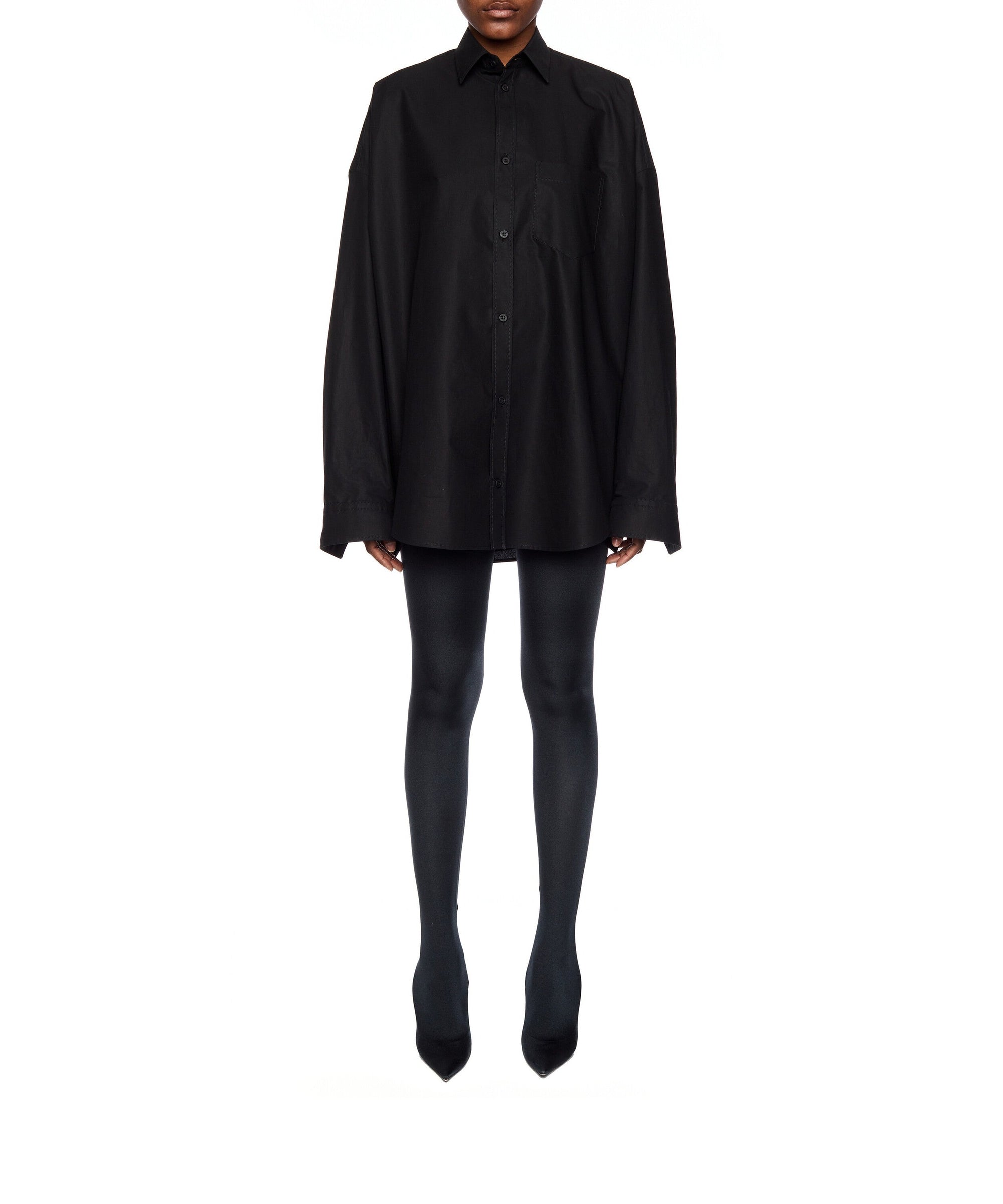 Cocoon Shirt - Black