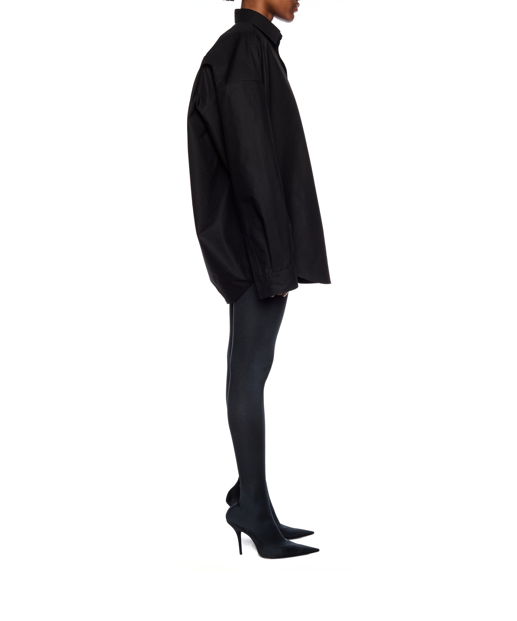 Cocoon Shirt - Black