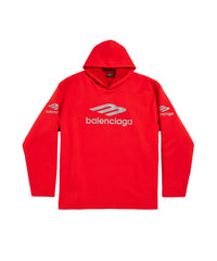 3B Sports Icon Water Repellent Hoodie Oversized - Red